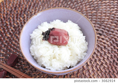 Umeboshi在白米飯 Umeboshi在白米飯 3082914