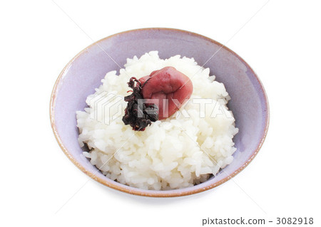 Umeboshi在白米飯 Umeboshi在白米飯 3082918