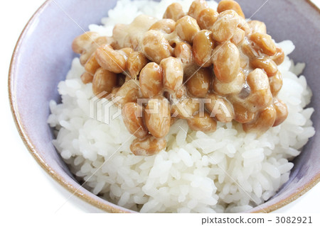 納豆在白米飯 3082921
