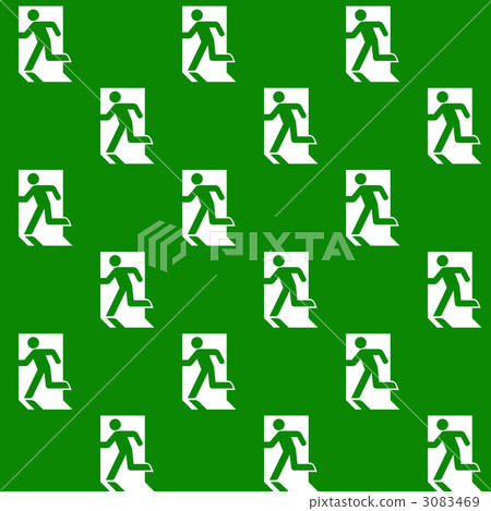 Emergency exit texture - Stock Illustration [3083469] - PIXTA