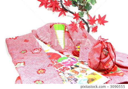 Shichigosan three cloth attachment back lateral position 3090555