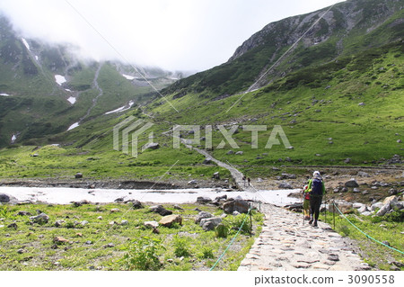 tateyama, murodo, mountain trail 3090558