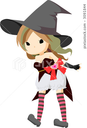 萬聖節女巫 3091844