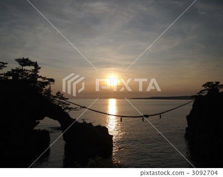 hataguiwa, sunset, sunsets 3092704