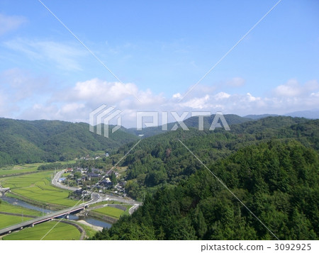 村莊 山裡 村落 3092925