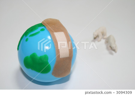 地球和白熊 3094309