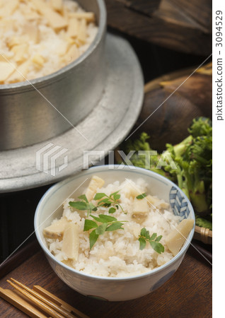 Bamboo shoot rice 3094529