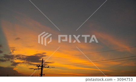 sunset, evening, sky 3094753