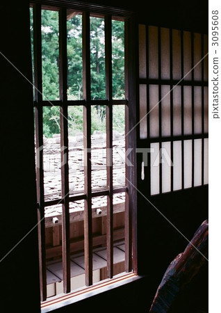 paper sliding door, japanese house 3095608