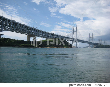 Seto Ohashi Bridge from Okayama to Yonoshima 3096178