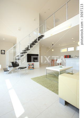 living room, sitting room, sitting-room 3097113