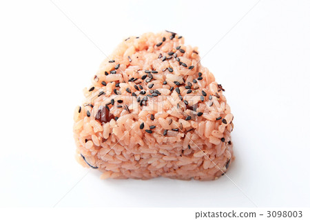 Red rice rice ball 3098003
