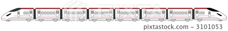 bullet train, shinkansen, vehicle 3101053