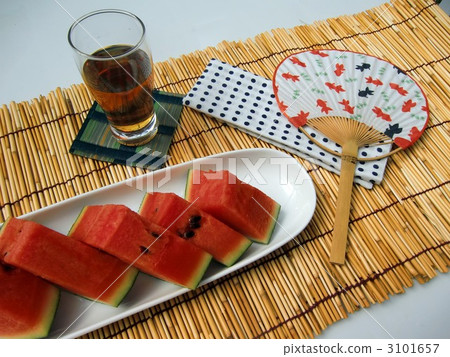fan, watermelon, food 3101657