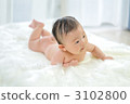 Baby lying face image 3102800