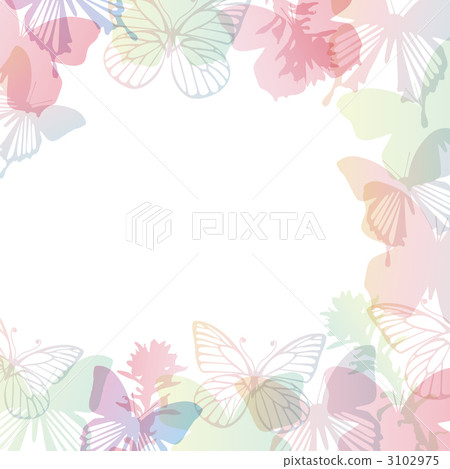 蝴蝶 框架 幀 3102975