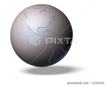 CG illustration showing the Americas 3105455