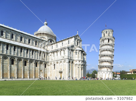 比薩斜塔和大教堂 比薩斜塔和大教堂 3107982
