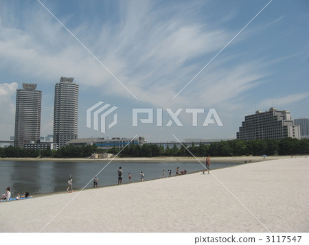 台場海灘公園沙灘 3117547