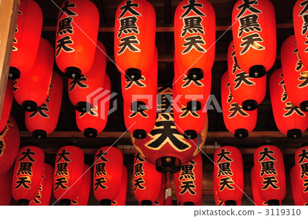 Daikokuten lantern at Hoshoji Temple in Kyoto 3119310