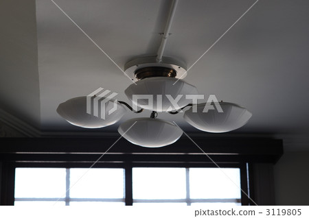 Tsukiji寺廟寺廟天花板光 3119805