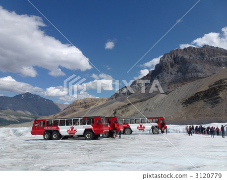 阿薩巴斯卡冰川和哥倫比亞冰原上的雪地摩托車 3120779
