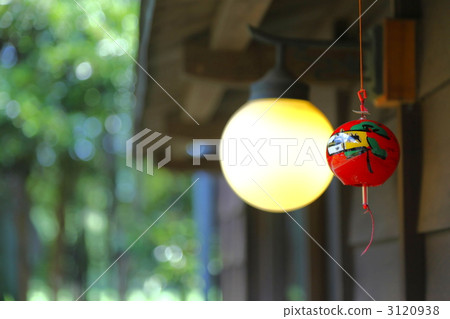 wind chime, wind bell, porch light 3120938