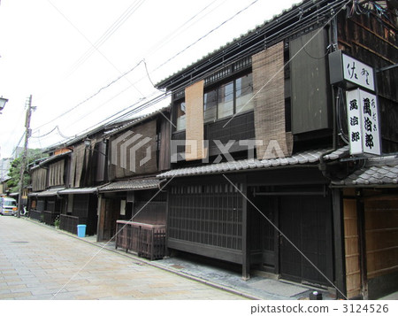 Gion Shirakawa house line 3124526