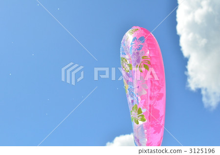 游泳圈 充氣 留白空間 3125196