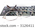 Personal computer and glasses 3126411