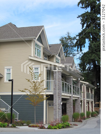 Fashionable overseas townhouses Fashionable overseas townhouses 3127042