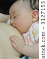 Baby drinking boobs 3127153