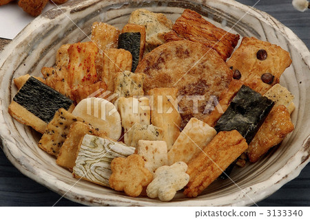 日式傳統甜點，米餅 3133340