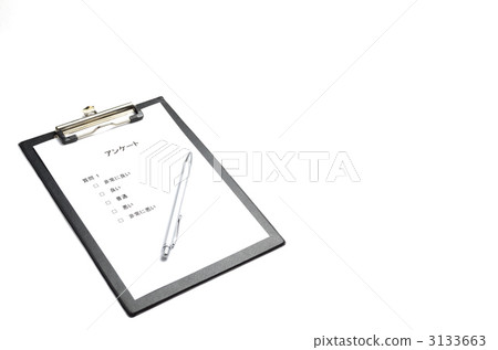 Clipboard black questionnaire Clipboard black questionnaire 3133663