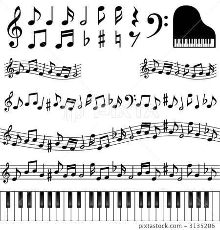 音樂筆記廣告裝飾 3135206