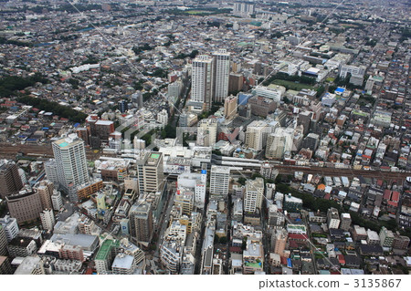 Above Mitaka Station on Chuo Line 3135867