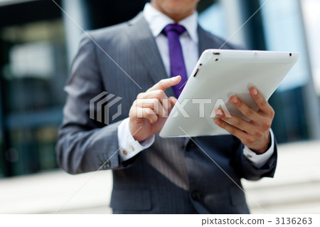Tablet iPad Tablet PC e-book male men's business tool 3136263