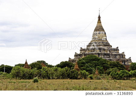 緬甸的寺廟（緬甸，蒲甘） 3136893