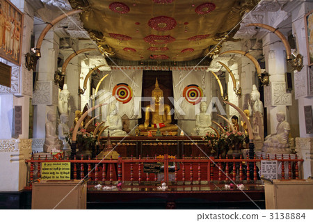 佛教寺廟的Honjyo 3138884