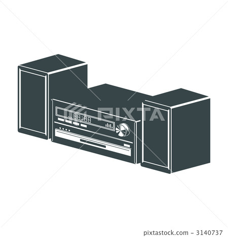 CD stereo component CD stereo component 3140737