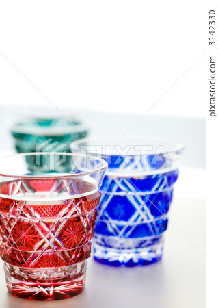 波光粼粼的薩摩切面玻璃 波光粼粼的薩摩切面玻璃 3142330