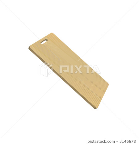 Illustration of a wooden cutting board Illustration of a wooden cutting board 3146678