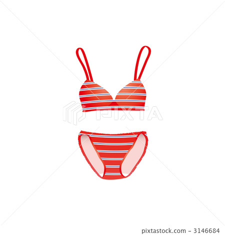 Border bikini (bathing suits) illustration 3146684