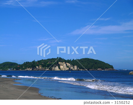 仙台市嵐海灘海岸公園在地震前 仙台市嵐海灘海岸公園在地震前 3150252