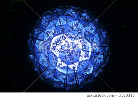 Kaleidoscope (blue) 3150315