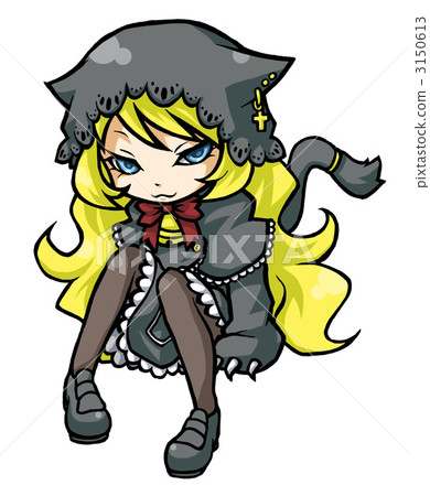 Nekomusume (with shadow) Nekomusume (with shadow) 3150613