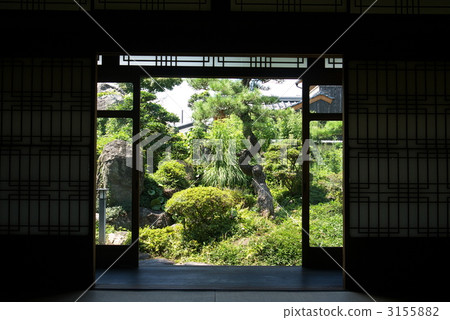 岡山縣前Kajimura家庭日本庭園 3155882