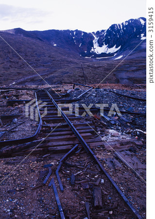 Yukon · Montana Mountain's scarified mine 3159415