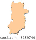 奈良縣地圖 3159749