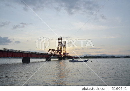 築後川上升橋 3160541